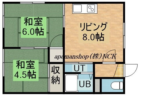 北海道札幌市東区北四十二条東１７ 栄町駅 2DK アパート 賃貸物件詳細