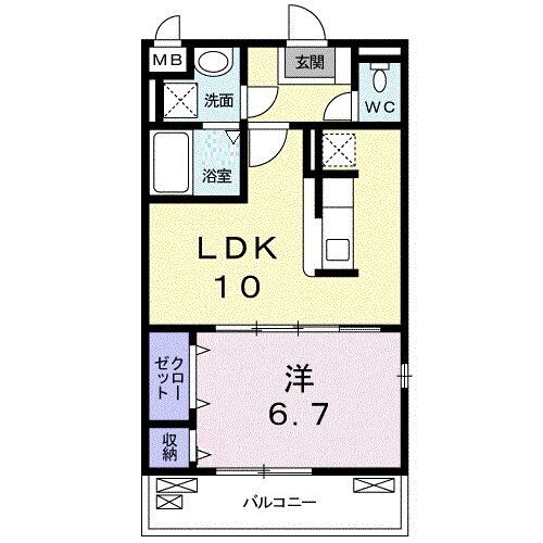 埼玉県日高市大字高萩 武蔵高萩駅 1LDK アパート 賃貸物件詳細