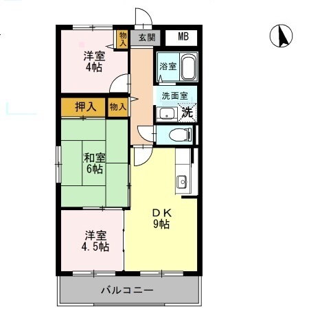 兵庫県神戸市西区王塚台７ 西明石駅 3DK マンション 賃貸物件詳細