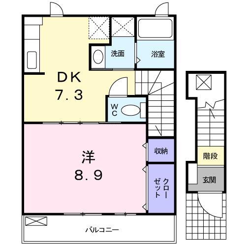 千葉県柏市篠籠田 柏駅 1DK アパート 賃貸物件詳細