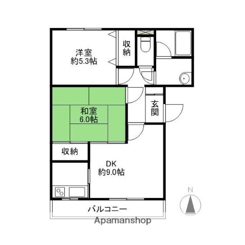群馬県前橋市小相木町 新前橋駅 3K マンション 賃貸物件詳細