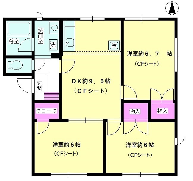 神奈川県厚木市戸田 本厚木駅 3DK アパート 賃貸物件詳細