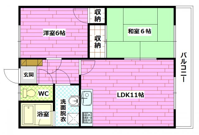 広島県広島市安佐南区山本１ 安芸長束駅 2LDK アパート 賃貸物件詳細
