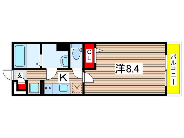 千葉県千葉市中央区鵜の森町 蘇我駅 1K マンション 賃貸物件詳細