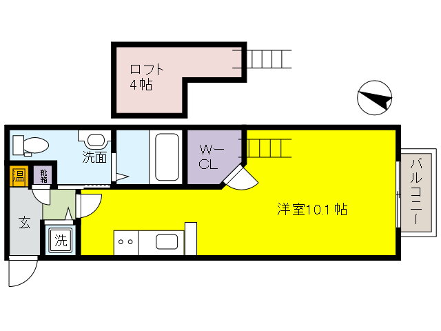 兵庫県芦屋市三条南町 甲南山手駅 1K アパート 賃貸物件詳細