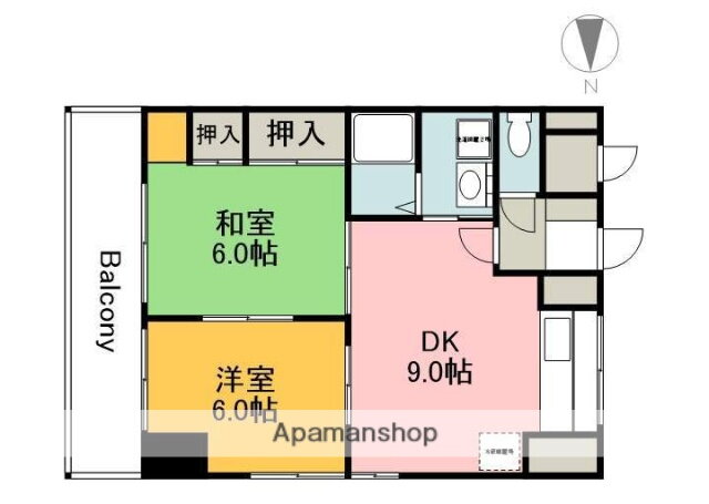 広島県広島市南区段原３ 段原一丁目駅 2DK マンション 賃貸物件詳細