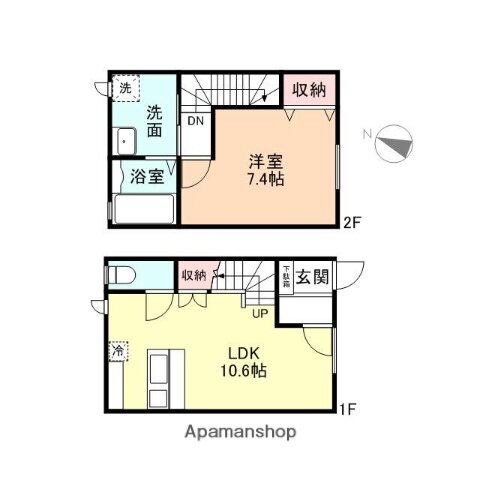 富山県富山市婦中町下轡田 速星駅 1LDK 一戸建て 賃貸物件詳細