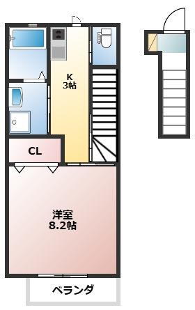 ａｕｒｏｒａ 1階 1K 賃貸物件詳細