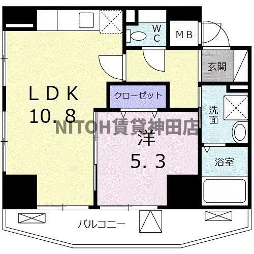 Ｇｒａｃｅ　Ｐａｒｋ 9階 1LDK 賃貸物件詳細