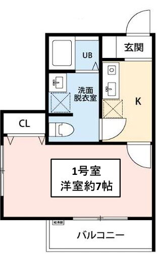 千葉県千葉市稲毛区稲毛東５ 稲毛駅 1K アパート 賃貸物件詳細