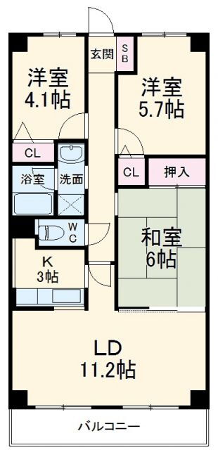 埼玉県蕨市錦町２ 戸田駅 3LDK マンション 賃貸物件詳細