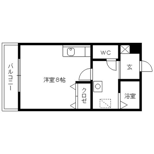 福岡県久留米市国分町 南久留米駅 ワンルーム マンション 賃貸物件詳細