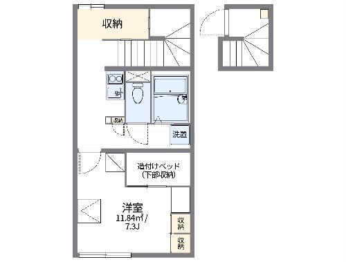 新潟県三条市石上２ 北三条駅 1K アパート 賃貸物件詳細