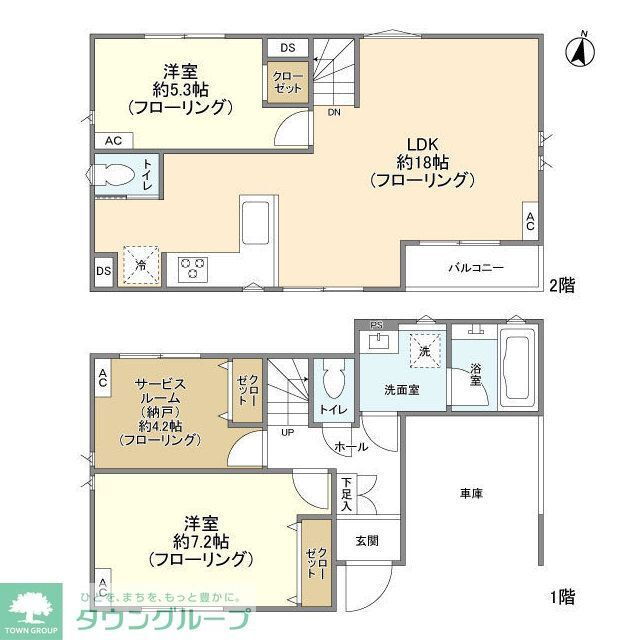 東京都杉並区阿佐谷北３ 阿佐ケ谷駅 2SLDK 一戸建て 賃貸物件詳細