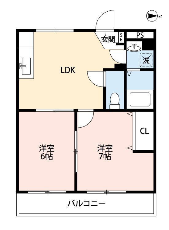 Ｌａｍｏｕｒ　Ａｓｏ 1階 2LDK 賃貸物件詳細