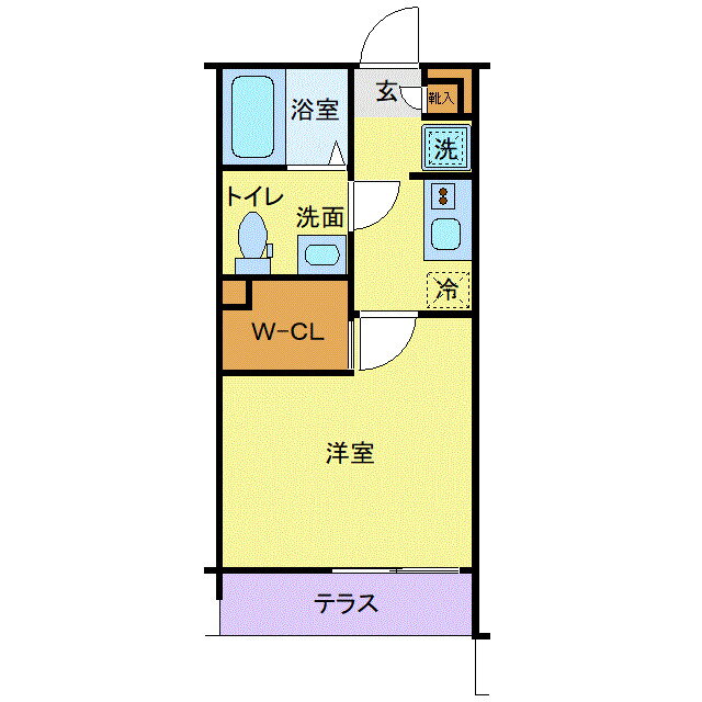 千葉県松戸市岩瀬 松戸駅 1K マンション 賃貸物件詳細