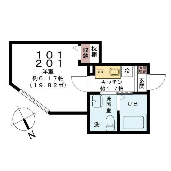 千葉県習志野市実籾６ 実籾駅 1K アパート 賃貸物件詳細