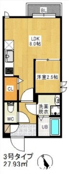 福岡県福岡市博多区板付７ 笹原駅 1LDK アパート 賃貸物件詳細