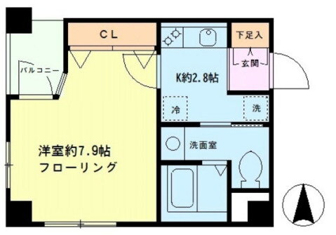 東京都台東区松が谷３ 入谷駅 1K マンション 賃貸物件詳細