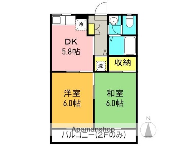 静岡県沼津市大岡 大岡駅 2DK アパート 賃貸物件詳細