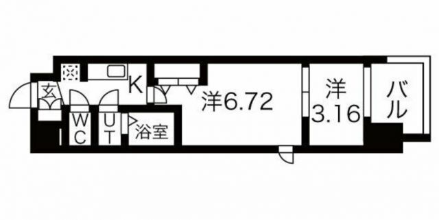 スプランディッド荒本駅前ＤＵＥ 10階 2K 賃貸物件詳細