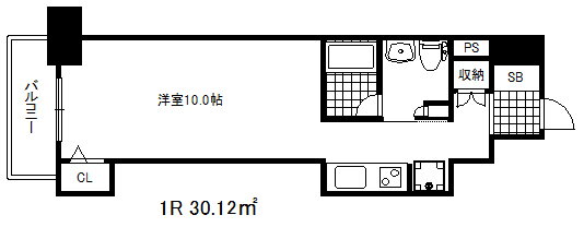 レジディア神戸磯上 4階 ワンルーム 賃貸物件詳細