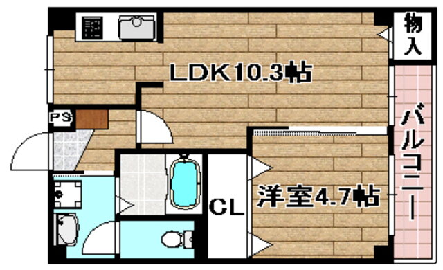 大阪府高槻市松原町 高槻市駅 1LDK マンション 賃貸物件詳細