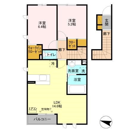 千葉県流山市おおたかの森東４ 流山おおたかの森駅 2LDK アパート 賃貸物件詳細