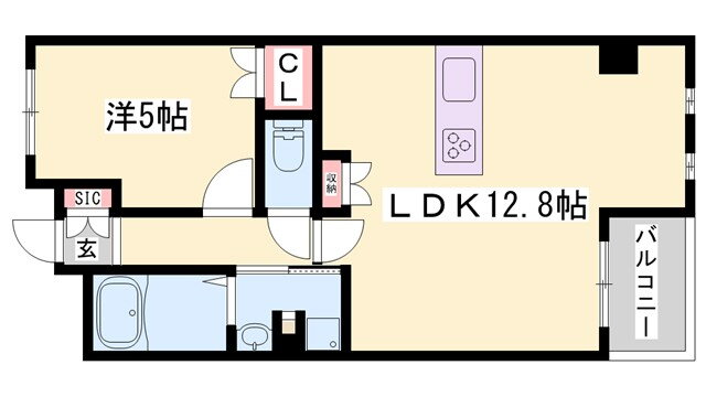 兵庫県姫路市呉服町 姫路駅 1LDK マンション 賃貸物件詳細