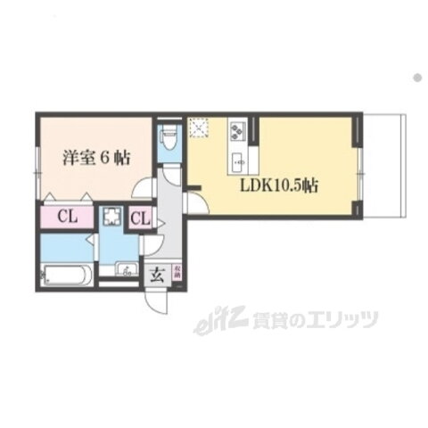 滋賀県野洲市小篠原 野洲駅 1LDK アパート 賃貸物件詳細