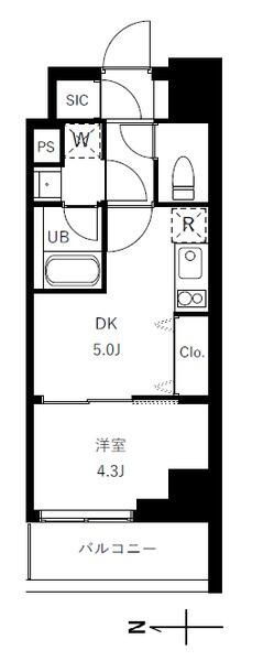東京都台東区三筋１ 新御徒町駅 1DK マンション 賃貸物件詳細