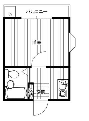 神奈川県横浜市磯子区岡村６ 弘明寺駅 1K アパート 賃貸物件詳細