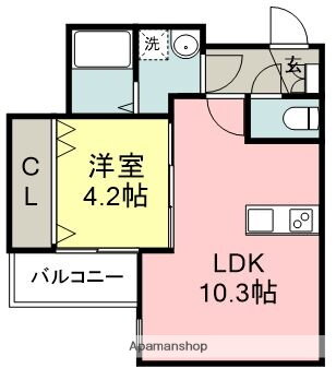 福岡県福岡市東区名島２ 名島駅 1LDK アパート 賃貸物件詳細