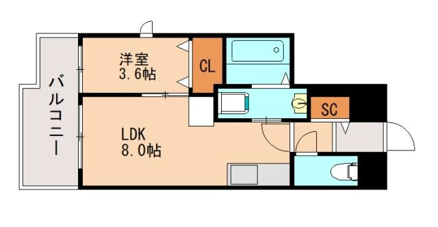 福岡県福岡市博多区竹下１ 竹下駅 1LDK マンション 賃貸物件詳細