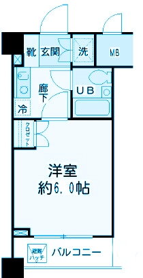 神奈川県横浜市港北区綱島西２ 綱島駅 1K マンション 賃貸物件詳細