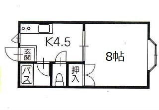 エクセルトーノ 2階 1DK 賃貸物件詳細