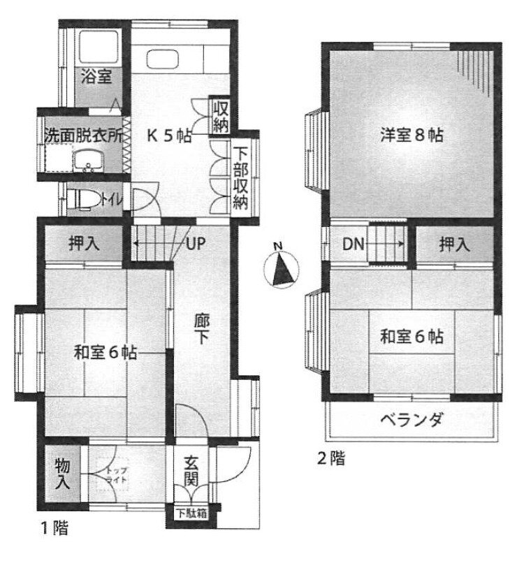 東京都武蔵村山市大南２ 桜街道駅 3K 一戸建て 賃貸物件詳細