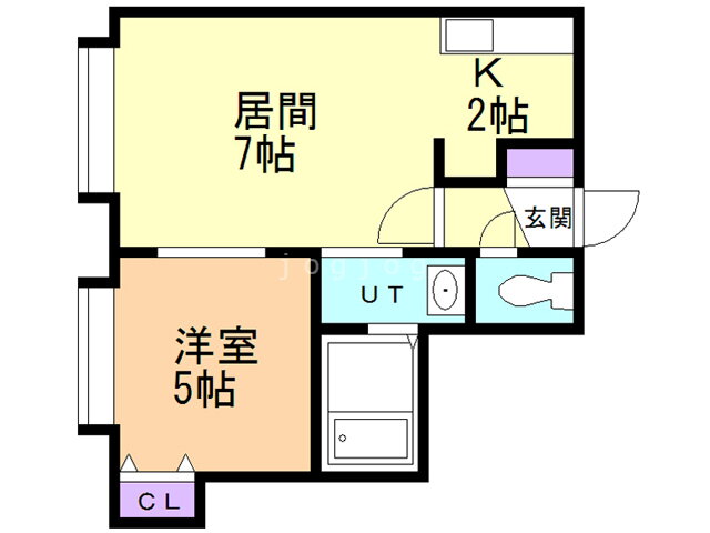 北海道札幌市白石区東札幌二条４ 東札幌駅 1LDK アパート 賃貸物件詳細