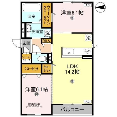 大阪府堺市北区新金岡町５ 新金岡駅 2LDK アパート 賃貸物件詳細