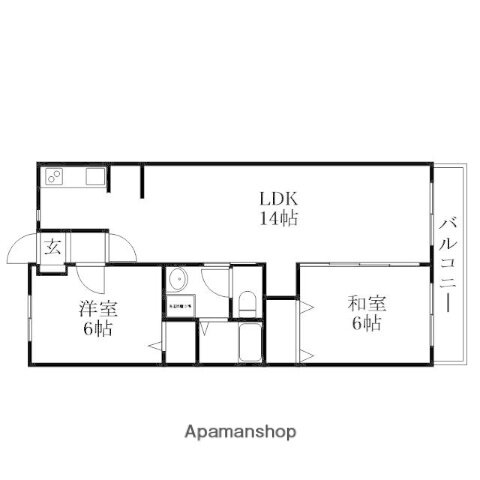 滋賀県彦根市高宮町 南彦根駅 2LDK マンション 賃貸物件詳細