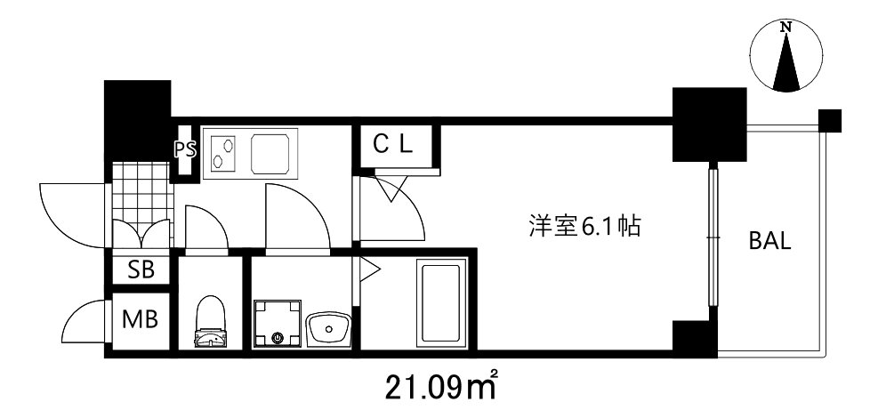 兵庫県神戸市兵庫区出在家町２ 中央市場前駅 1K マンション 賃貸物件詳細