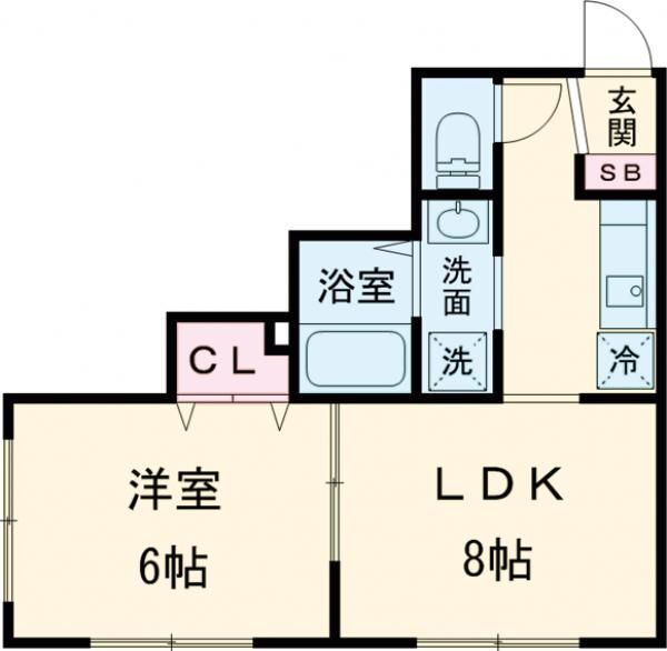 東京都町田市高ヶ坂７ 町田駅 1LDK アパート 賃貸物件詳細