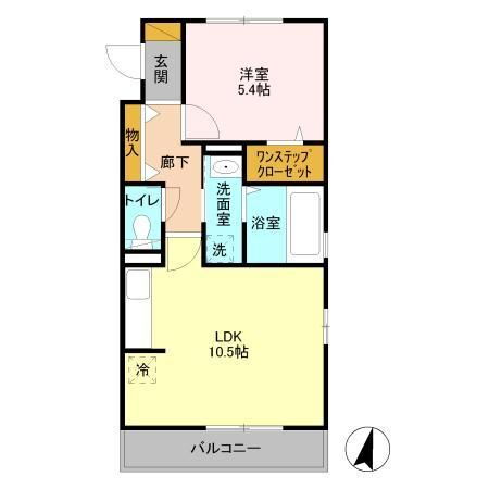 千葉県千葉市緑区誉田町２ 誉田駅 1LDK アパート 賃貸物件詳細
