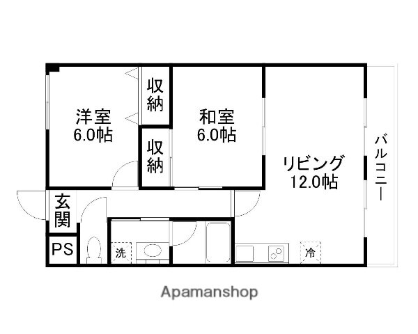 滋賀県東近江市林町 能登川駅 2LDK マンション 賃貸物件詳細