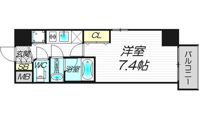 大阪府大阪市中央区大手通２ 谷町四丁目駅 1K マンション 賃貸物件詳細