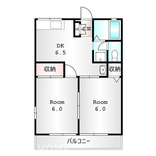 群馬県前橋市東片貝町 上泉駅 2DK アパート 賃貸物件詳細