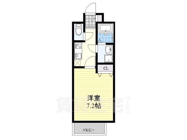 福岡県福岡市博多区須崎町 中洲川端駅 1K マンション 賃貸物件詳細