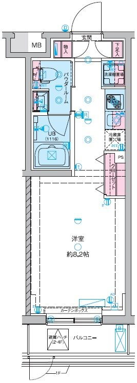 東京都墨田区東向島５ 八広駅 1K マンション 賃貸物件詳細