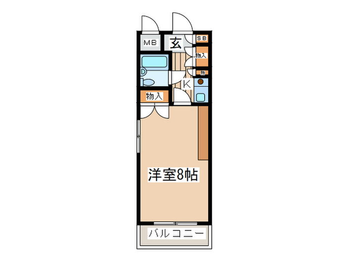 東京都大田区大森西５ 大森町駅 1K マンション 賃貸物件詳細