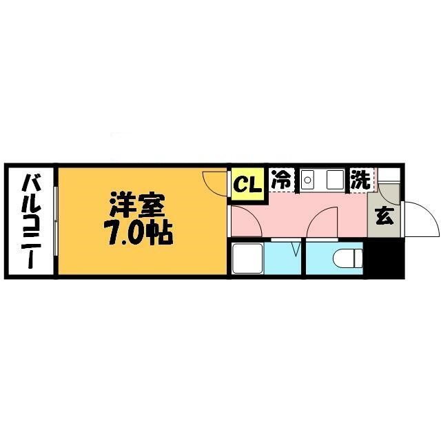 福岡県福岡市東区香住ヶ丘２ 九産大前駅 1K マンション 賃貸物件詳細